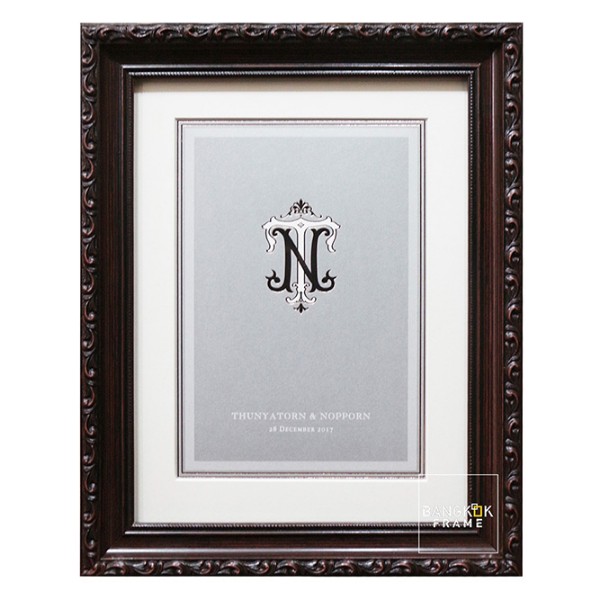 Wedding Card in picture frame by bangkokframe 
